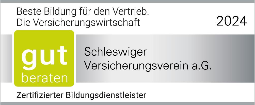 Schleswiger Versicherungsverein gut beraten Zertifizierung